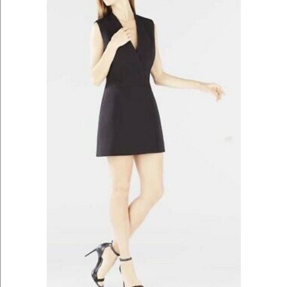 Bcbg max azira v neck sleeveless dress - Picture 3 of 7